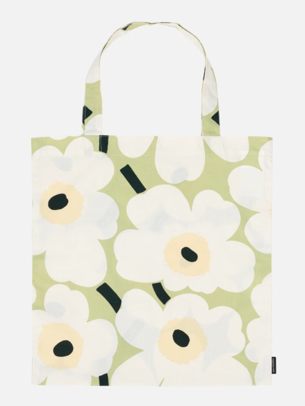 Marimekko Unikko Organic Cotton Tote Shopper Carrier Bag NWT RARE